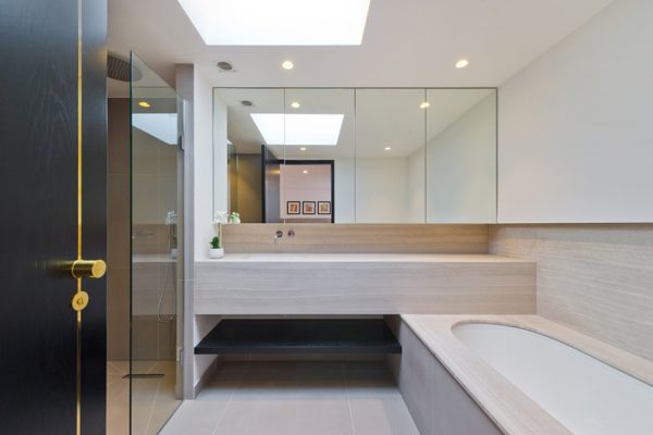 Filetto Marble or white wood marble Mayfair Townhouse