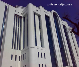 white crystal japonais