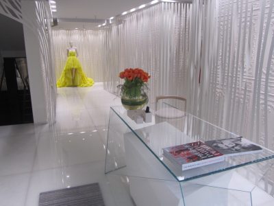 recycled glass floor tiles