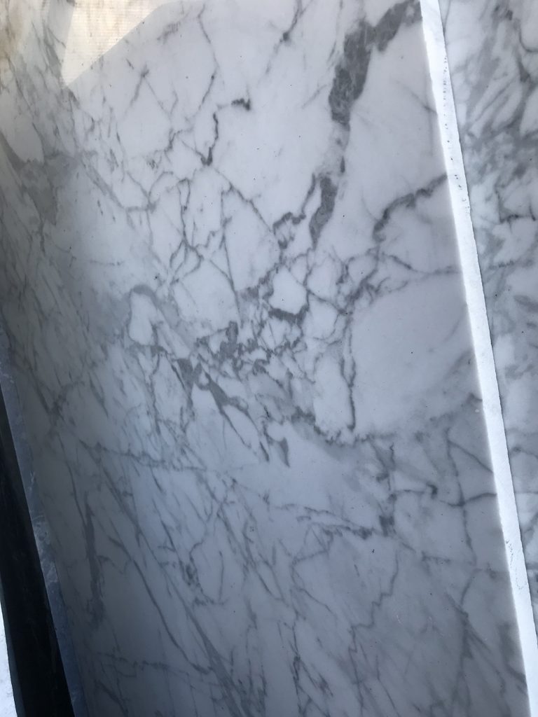 Bianco Carrare marble slab