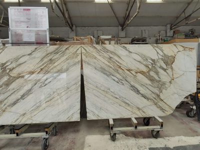 Paonazzo marble slabs