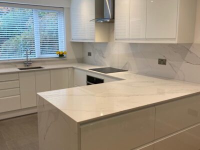 Calacatta Oro Quartz Worktops