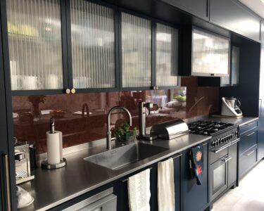 Recycled Glass Splash-back