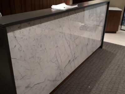 Statuarietto Marble Desk Statuarietto Marble Desk Side Panel