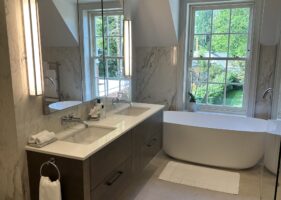 Arabescato Marble Vanity Top Bathroom