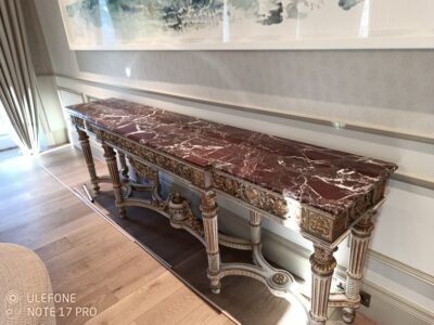 Rosso_Levanto Rosso Levanto or Rosso Lepanto credenza top