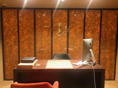Recycled Eco Glass Panels Knightsbridge Shop