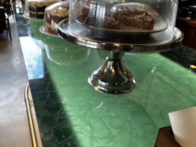 Green Recycled Glass Bar Top in Eco Glass Lincolnshire