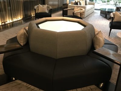 Recycled Glass Reception Table Top Kensington