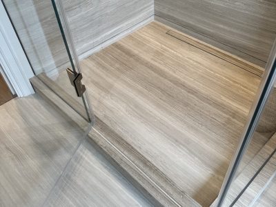 Silk Georgette Marble Walls and Floors Chelsea Townhouse