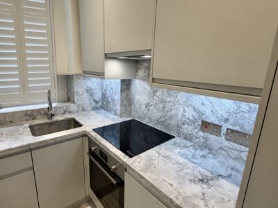 Bianco Eclipse Quartzite Worktop