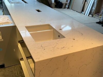 Fabrication of a Bespoke Quartz Worktop