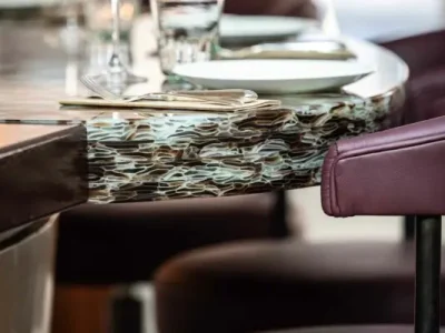 Glass Edge Detail 60mm thick eco glass Glass Edge Detail 60mm thick eco glass